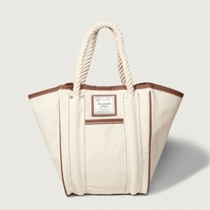 Abercrombie & Fitch Authentic Rope Handled tote